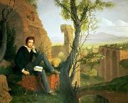 Joseph Severn Posthumous Portrait of Shelley Writing Prometheus Unbound china oil painting artist
